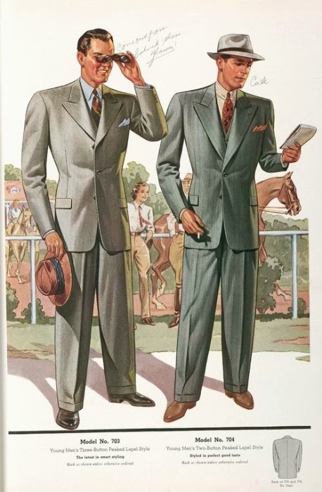 Moda masculina años 30