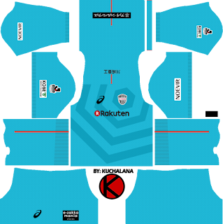  for your dream team in Dream League Soccer  Baru!!! Vissel Kobe ヴィッセル神戸 kits 2017 - Dream League Soccer