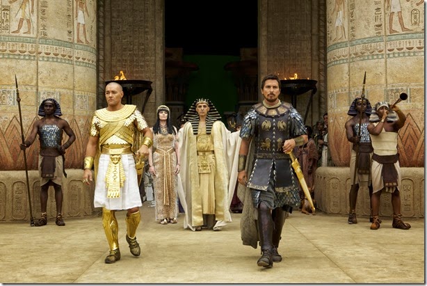 joel edgerton, sigourney weaver, john turturro, christian bale in EXODUS GODS AND KINGS