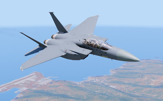 Arma3用F-15 Eagle MODで作製中のF-15SE Silent Eagle