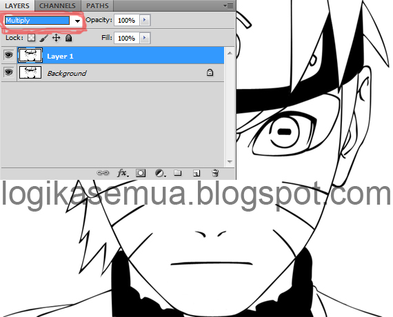 Tut Mewarnai Gambar Manga dengan Photoshop - Fantastic 