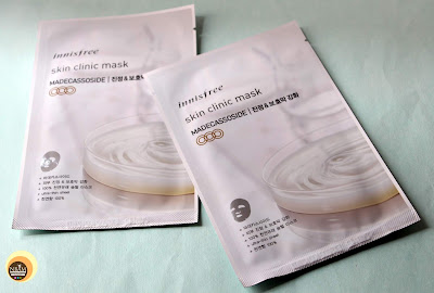 Innisfree Skin Clinic Sheet Masks- Madecassoside