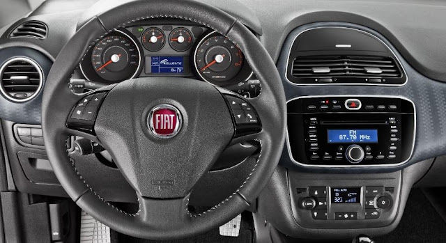 Novo Fiat Punto 2013 - painel