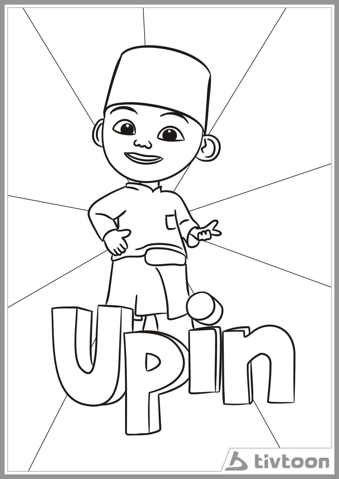 Download Kumpulan Gambar Sketsa Upin Dan Ipin Repptu