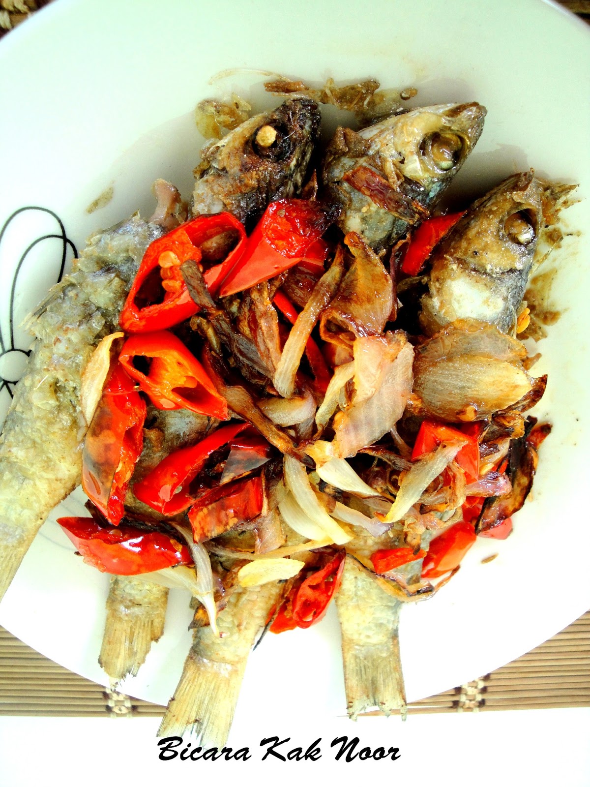 Nasi Dagang Cara Mudah Bersama Ikan Belanak Goreng - Dapur 