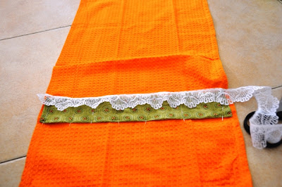 upgrading kitchen towel tutorial