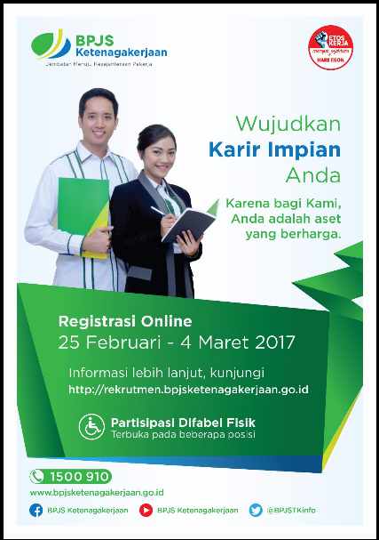 Lowongan Kerja BPJS Ketenagakerjaan Tahun 2017 ~ Informasi 