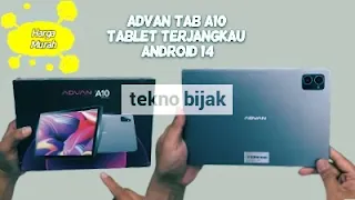 ADVAN TAB A10 dengan layar IPS 10.1 inci HD