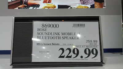 Bose portable speaker for sale at Costco