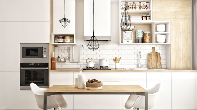 How do you decorate your kitchen in Scandinavian style?