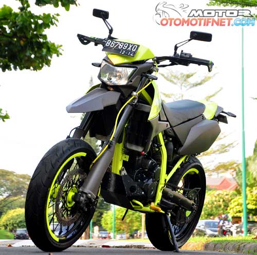 Modifikasi Kawasaki D-Tracker 250