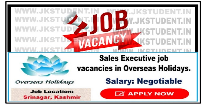 Sales Executive jobs in J&K Salary Upto 20000 Apply Now