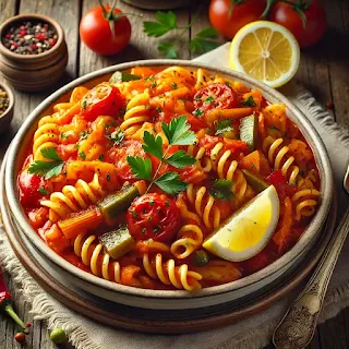 المبكبكة بالخضراوات
