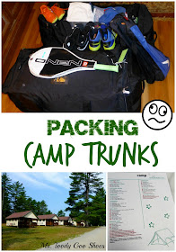 Packing Up Camp Trunks: : Oy, so much work I had to write a song about it!   -- Ms. Toody Goo Shoes