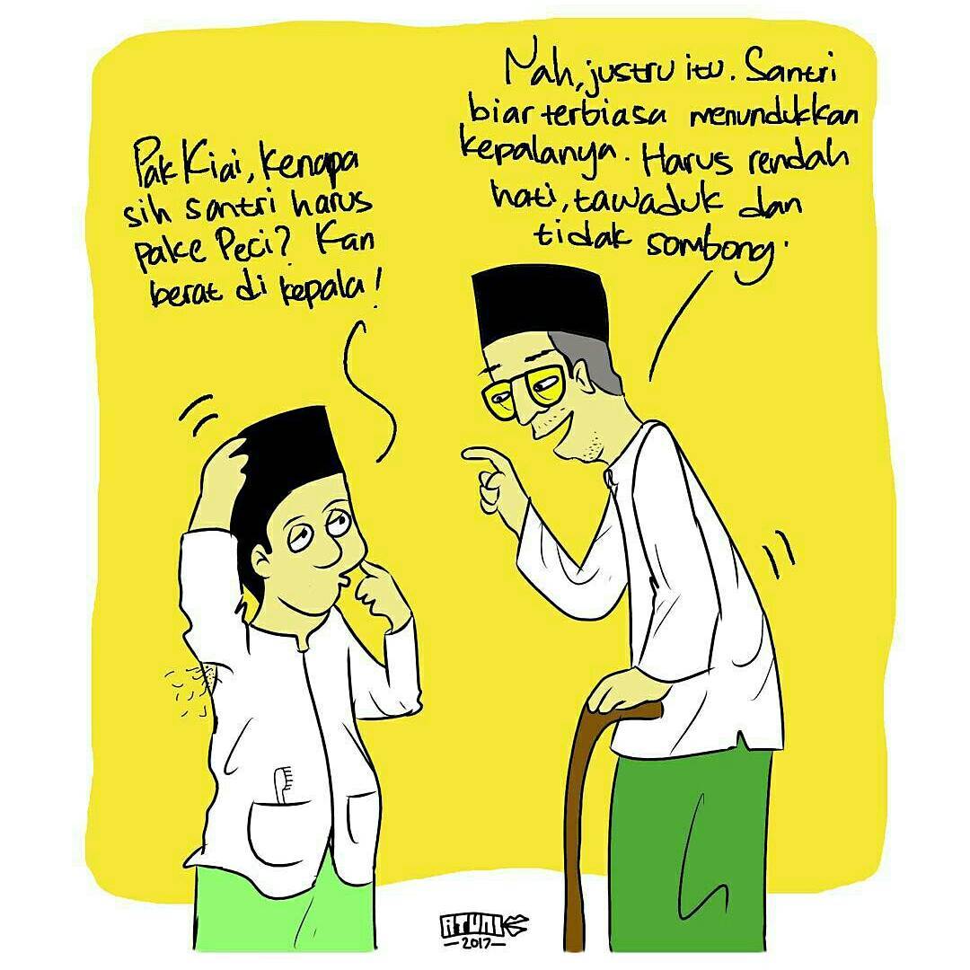 Gambar Lucu Ala Santri DP BBM Jomblo