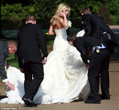 Abbey Clancy & Peter Crouch Married Pics