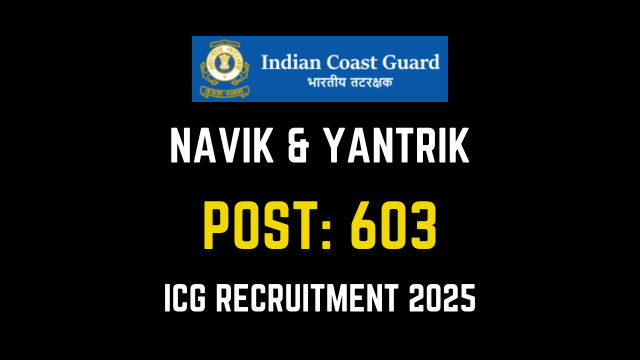 indian coast guard navik 2025