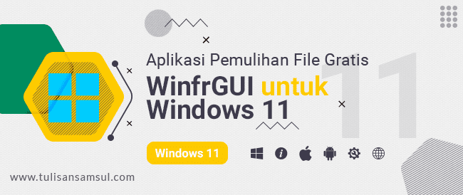 WinfrGUI: Aplikasi Pemulihan File Gratis untuk Windows 11 atau 10