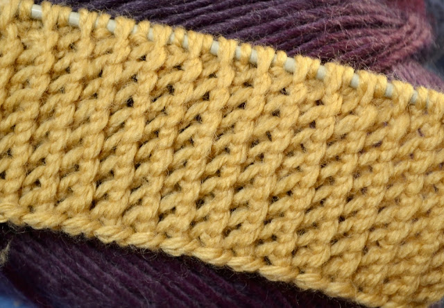 Brioche Rib Stitch Variation