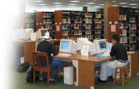 Computer in the library