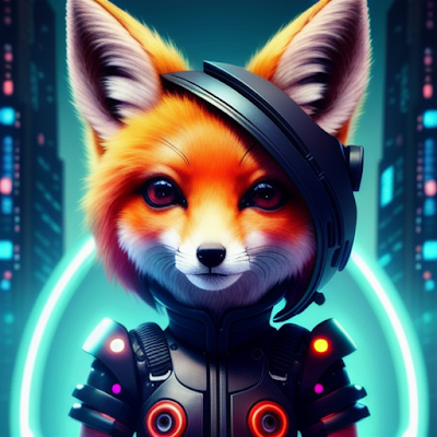 Cute Cyberpunk Fox (3)