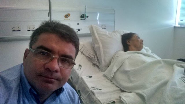 MÃE DE WASHINGTON AZEVEDO ESTÁ INTERNADA EM HOSPITAL DE RECIFE