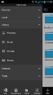 ES File Explorer APK fast access