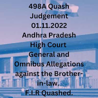 498A Quash Judgement 01.11.2022