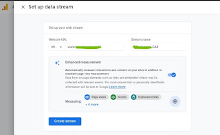 Membuat Aliran data GA4