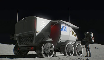 Toyota Merancang Kendaraan Penjelajah Bulan Berawak