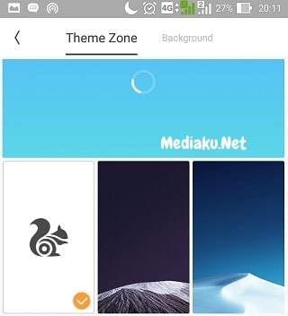 Mengganti Tema (Tampilan) UC Browser