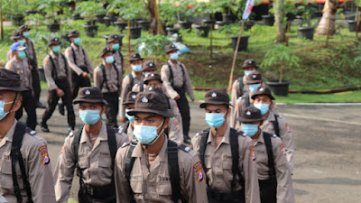 192 Siswa Mengikuti Pendidikan Bintara Polri di SPN Mandalawangi