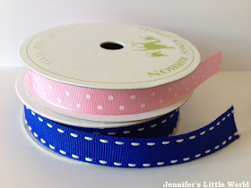 A selection of simple ribbon crafts