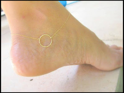 Fragile and Sexy anklet