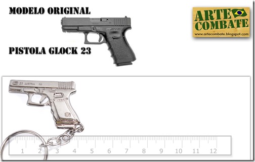 pistola_glock_23_chaveiro_comparativo