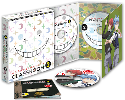 ASSASSINATION CLASSROOM T2 - PARTE 1 Bluray Edición Coleccionistas 