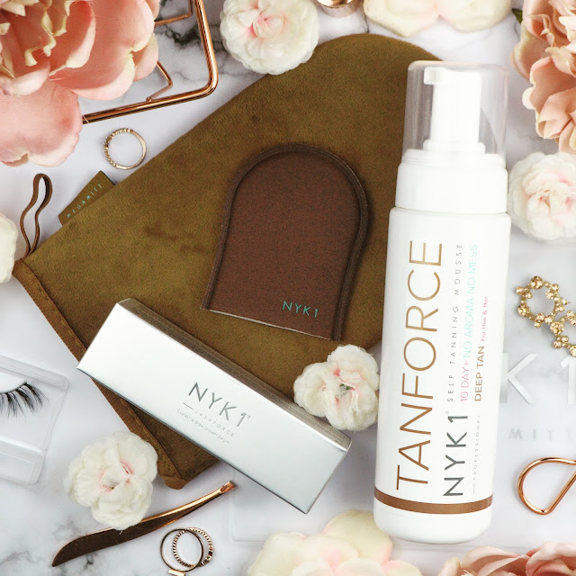 NYK1 Lash Force and Tan Force Fake Tan Review, Lovelaughslipstick Blog