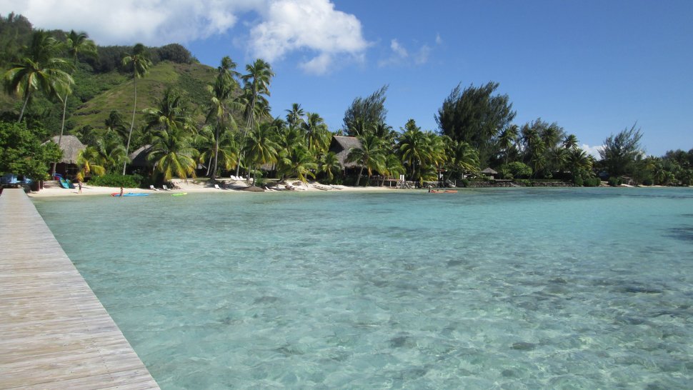 Plage des Tipaniers à Moorea - Hauru