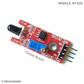 KY-026 Flame sensor module Circuit board