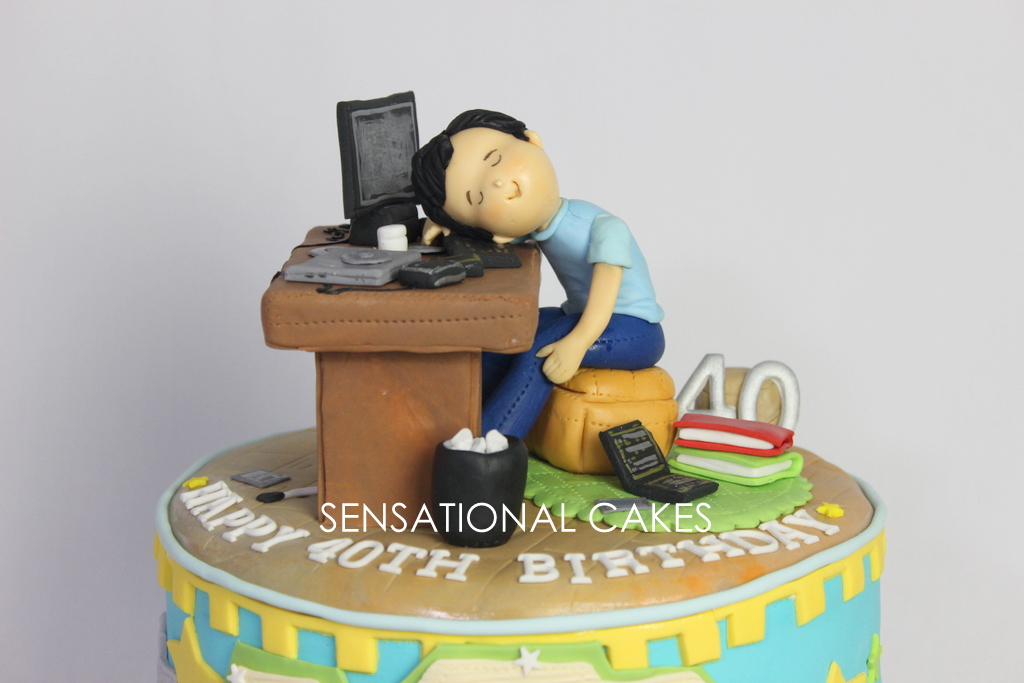 The Sensational Cakes: daddy sleeping over computer theme ...