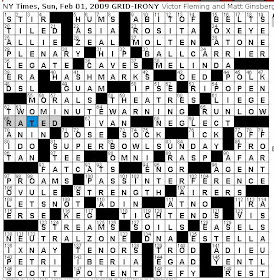 Rex Parker Does The Nyt Crossword Puzzle January 09