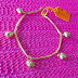 SOLD Rantai Tangan Mesin Square Berbuah Love 5.17g u115 17.5cm 0.2cm 