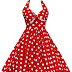 Your daily dose of pretty: Brighton Belle Polka Dot Swing Dress from Dollydagger