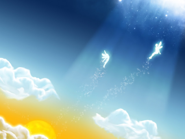 Background With Angels1
