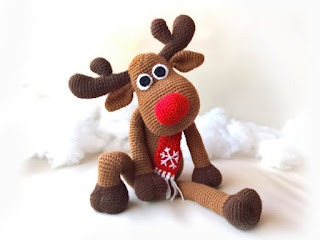 Rudolph Crochet Amigurumi