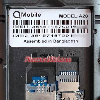 QMobile A20 Flash File SC6531DA