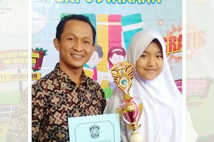 Juara 2 Lomba Baca Puisi Perspustakaan Lumajang Tahun 2019 dengan Judul Pena karya Ade Lanuari Abdan Syakura