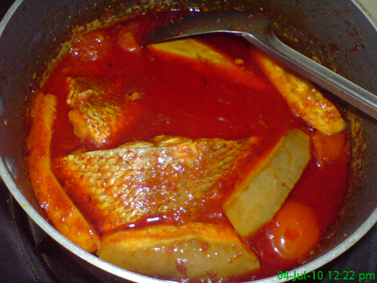 MAS'S FAMILY: asam pedas ikan merah dan ikan masak asam