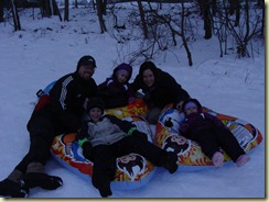 January 2011 - Sledding