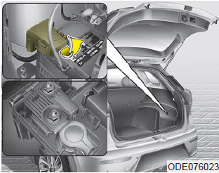 Main fuse (Plug-in Hybrid)